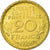 Moneda, Francia, 20 Francs, 1950, FDC, Aluminio - bronce, KM:Pn112, Gadoury:861