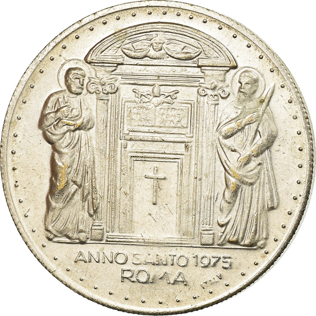 Vaticano, medaglia, Le Pape Paul VI, BB, Nichel