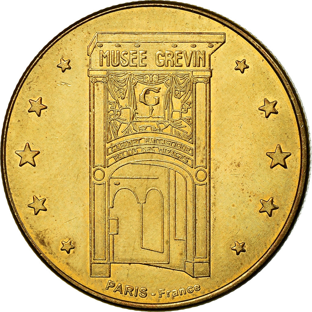 France, Token, Touristic token, Paris - Musée Grévin - Johnny Halliday, Arts &
