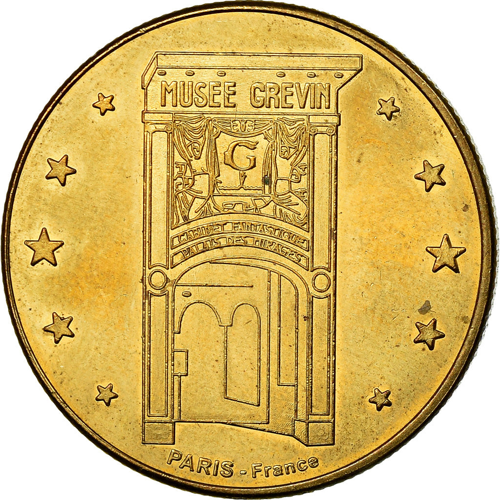 France, Token, Touristic token, Paris - Musée Grévin - Charlie Chaplin, Arts &
