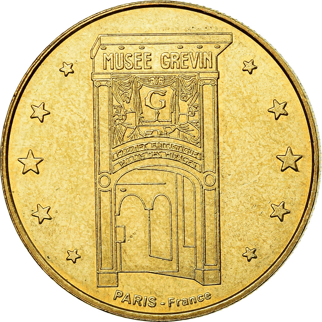 France, Token, Touristic token, Musée Grévin, Jean-Paul II, Arts & Culture