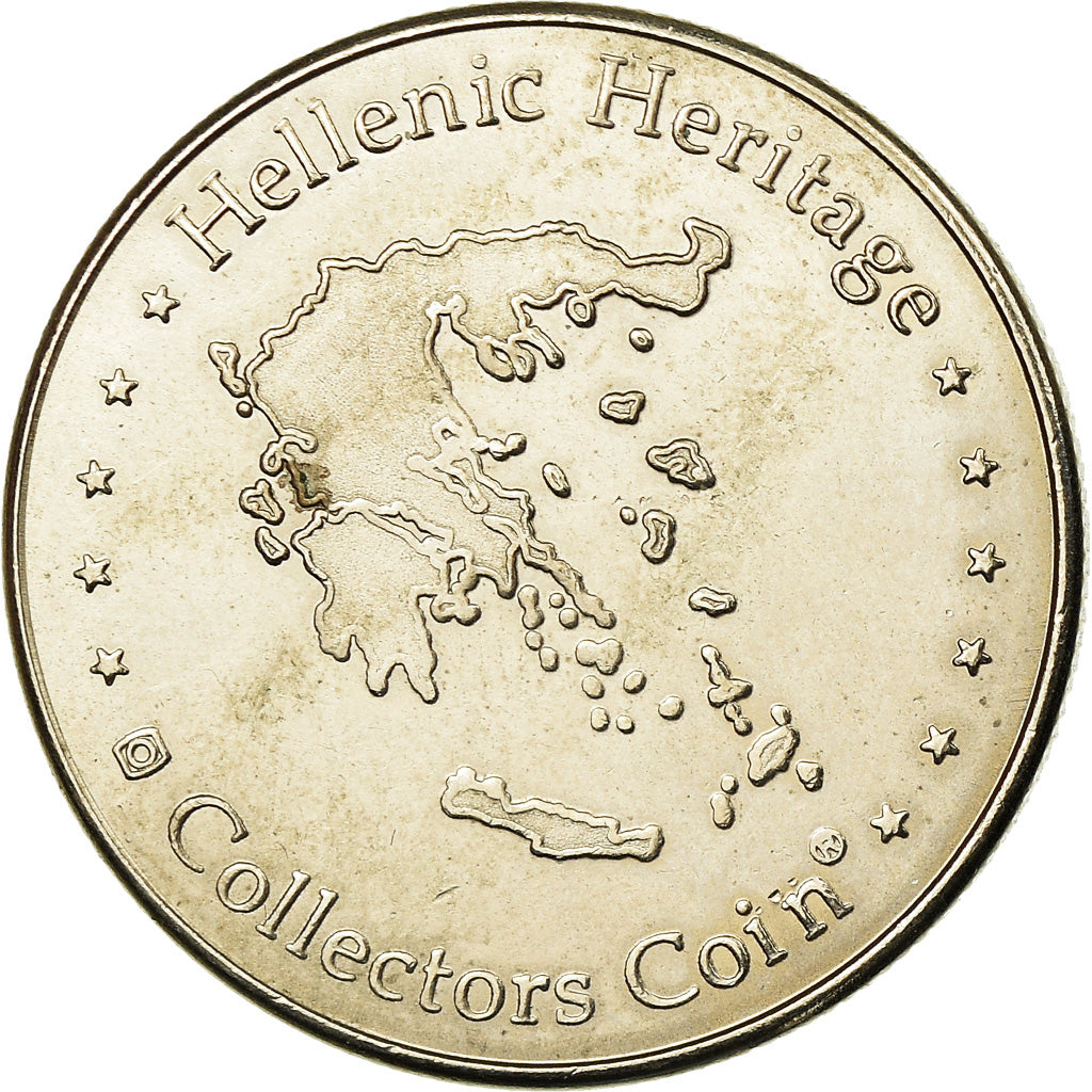 Greece, Token, Rhodes, Manaraki, AU(55-58), Cupro-nickel