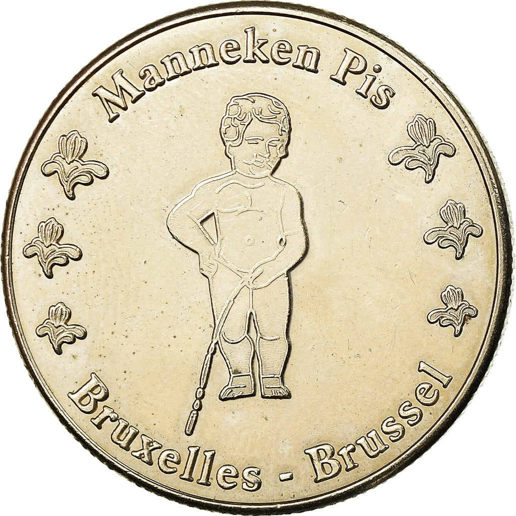 Belgium, Token, Manneken Pis, Bruxelles, AU(55-58), Cupro-nickel