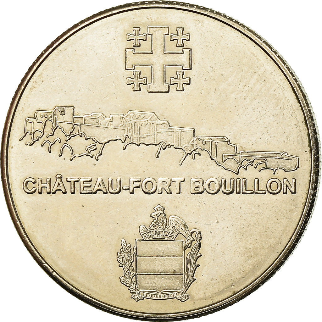 Belgium, Token, Chateau-Fort Bouillon, Arts & Culture, AU(55-58), Cupro-nickel
