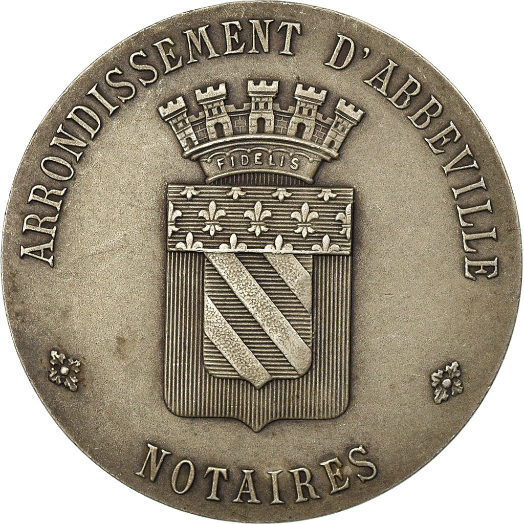 Frankreich, Token, Notaires de l'Arrondissement d'Abbeville, 1910, Faure, UNZ