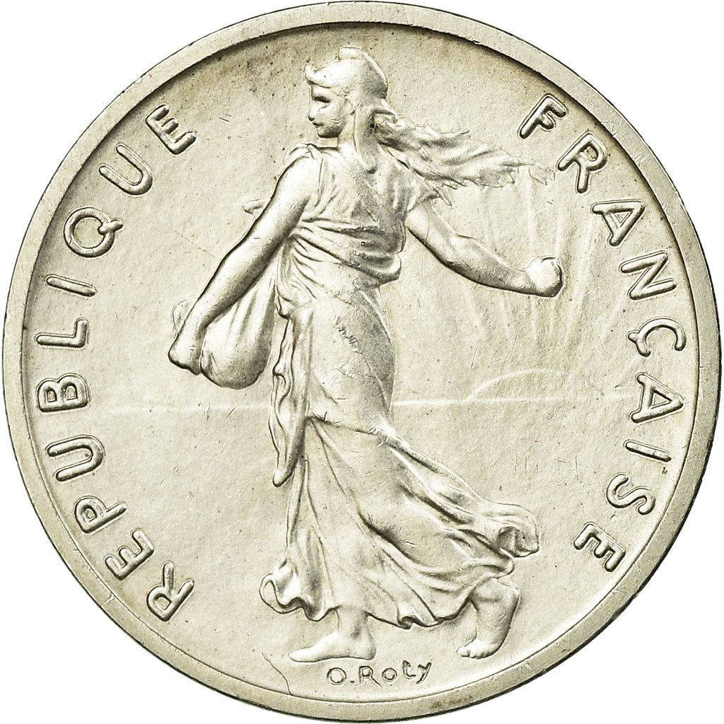 Coin, France, Semeuse, 1/2 Franc, 1980, Paris, MS(60-62), Nickel, KM:P665