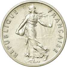 Moneta, Francja, Semeuse, 1/2 Franc, 1980, Paris, MS(60-62), Nikiel, KM:P665