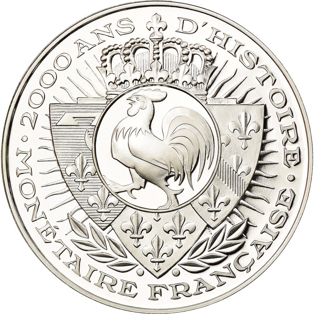Frankreich, Medaille, Histoire Monétaire, Franc Semeuse, De Gaulle, STGL