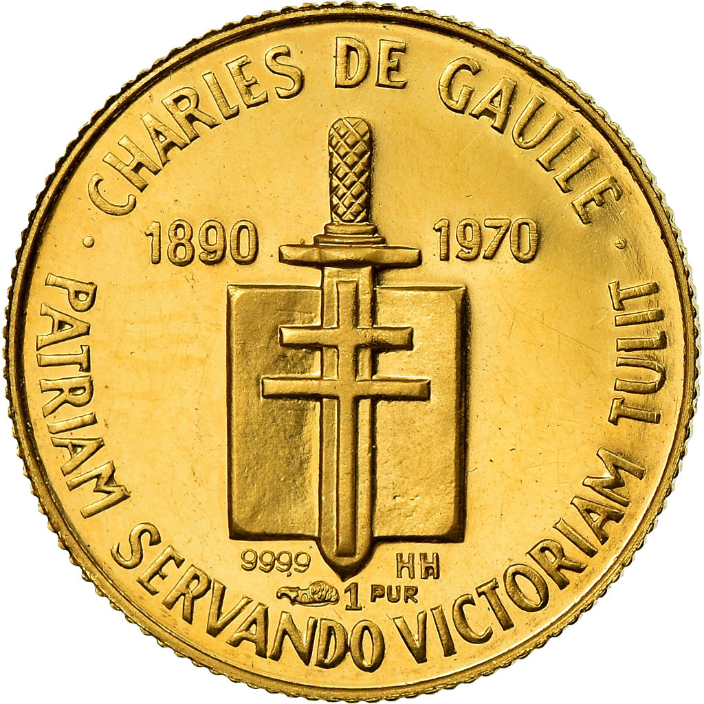 França, Medal, Quinta República Francesa, Charles De Gaulle, História, 1970