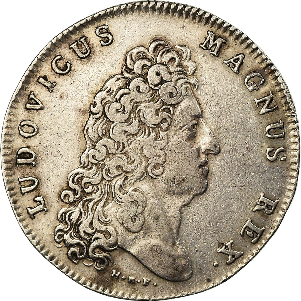Francia, Token, Louis XIV, Extraordinaire des Guerres, 1700, BB, Argento