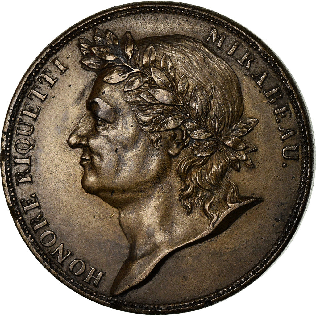 France, Médaille, Constitution, Essai à l'Effigie de Mirabeau, Lyon, 1792