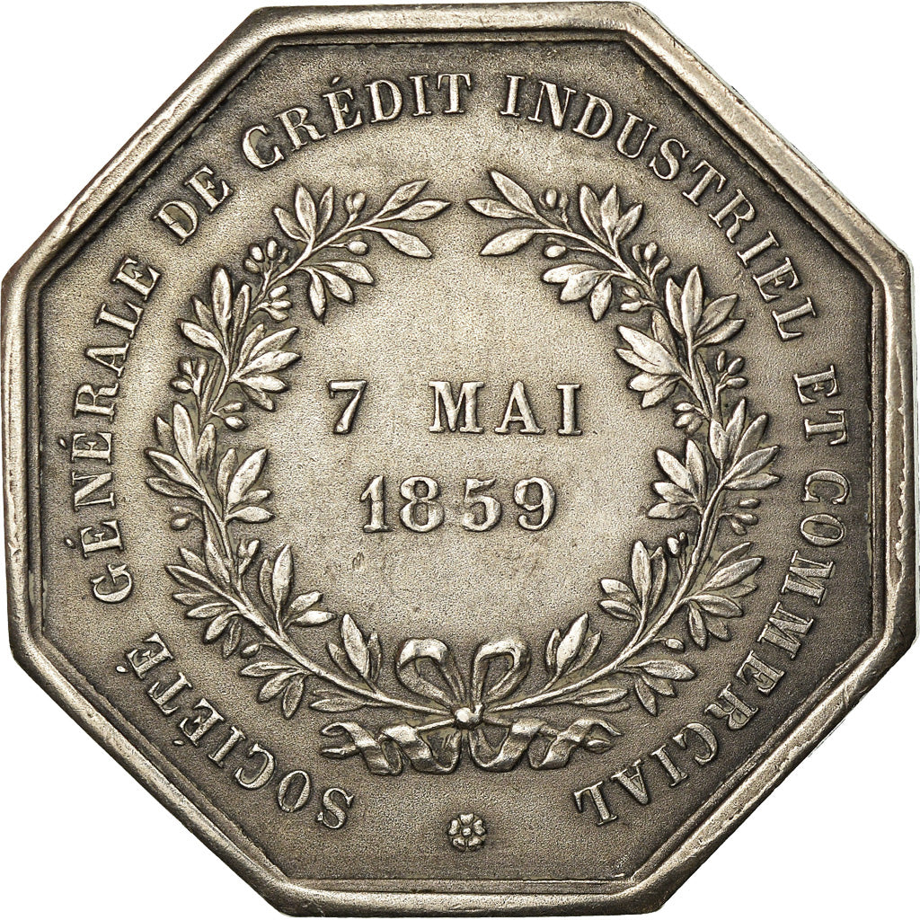 Francia, Token, Société Générale de crédit industriel et commercial, 1859