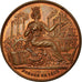 France, Token, Commerce et Industrie, Rouen, 1899, Noël, MS(63), Bronze