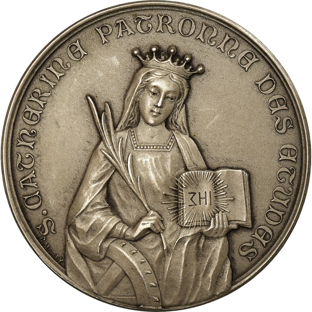 Francia, Token, Enseignement, Institut Normal, 1909, Marey, SPL, Argento