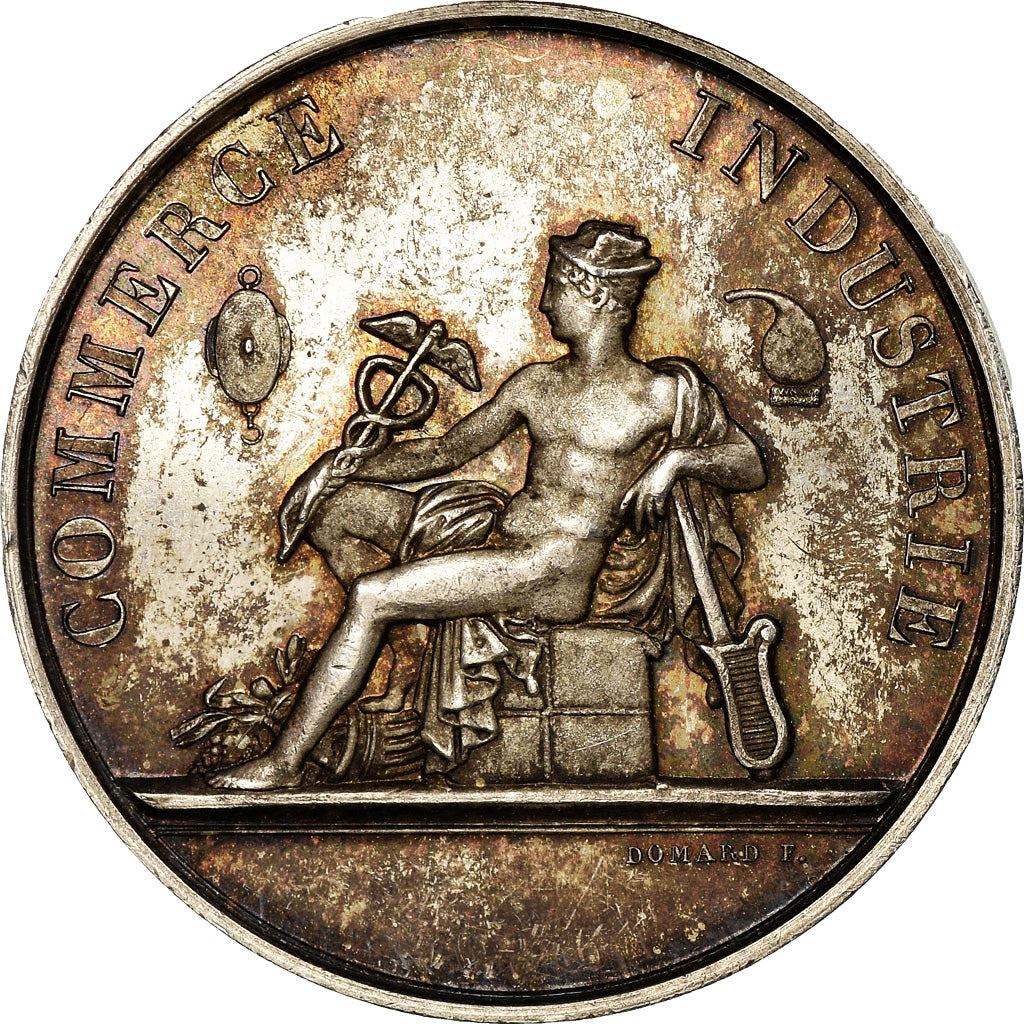 France, Token, Filature de Coton de Corneville sur Risle, Eure, Domard