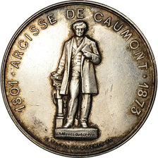 Francja, Token, Société Française d'Archéologie, Arcisse de Caumont, 1873