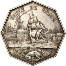 France, Token, Normandie, Chambre de Commerce du Havre, Barre, MS(60-62), Silver