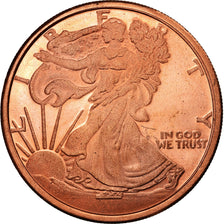 United States of America, Token, One Ounce Cooper, Liberty, 2011, MS(63), Copper