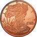 United States of America, Token, One Ounce Cooper, Liberty, 2011, MS(63), Copper