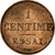 Monnaie, France, 1 Centime, SUP, Bronze, Gadoury:80