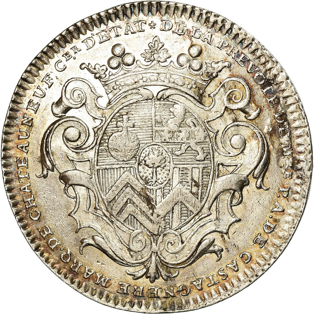 France, Jeton, Louis XV, Ile-de-France, Pierre-Antoine de Castagnère