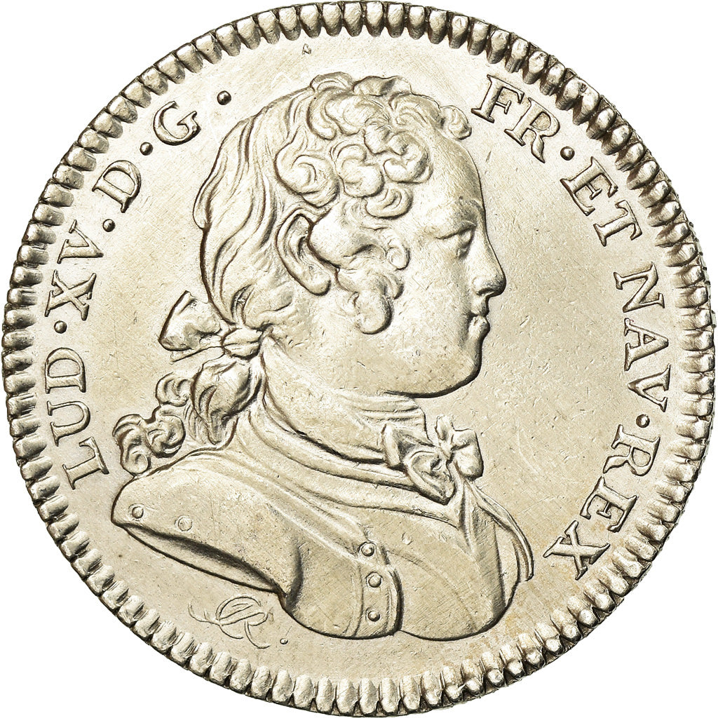 Frankreich, Token, Louis XV, Ville de Rouen, SS+, Silber, Feuardent:6208