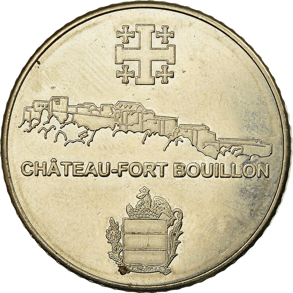 Belgium, Token, Chateau-Fort Bouillon, Arts & Culture, MS(63), Cupro-nickel