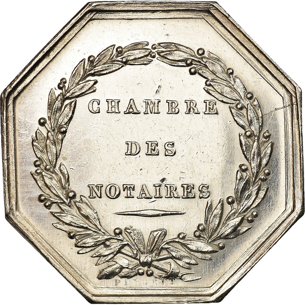 Francia, Token, Notaires de l'Arrondissement d'Epernay, Marne, SPL-, Argento