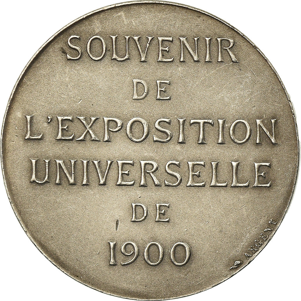 France, Jeton, Souvenir de l'Exposition Universelle, 1900, Dupuis.D, TTB+