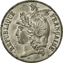 Coin, France, 10 Centimes, 1848, MS(60-62), Tin, Gadoury:217