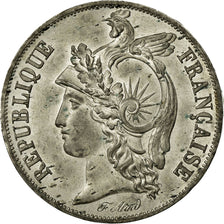 Munten, Frankrijk, 10 Centimes, 1848, PR+, Tin, Gadoury:217