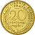 Moneta, Francja, 20 Centimes, 1961, MS(65-70), Aluminium-Brąz, Gadoury:328