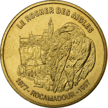 France, Token, Touristic token, 46/ Rocher des Aigles - Rocamadour, 1997, MDP