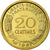 Moneda, Francia, 20 Centimes, 1961, FDC, Aluminio - bronce, Gadoury:326