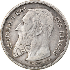 Coin, Belgium, 2 Francs, 2 Frank, 1904, EF(40-45), Silver, KM:58.1