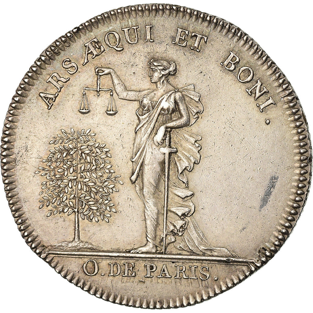 France, Token, Masonic, Napoleon I, Orient de Paris, 1804, AU(55-58), Silver
