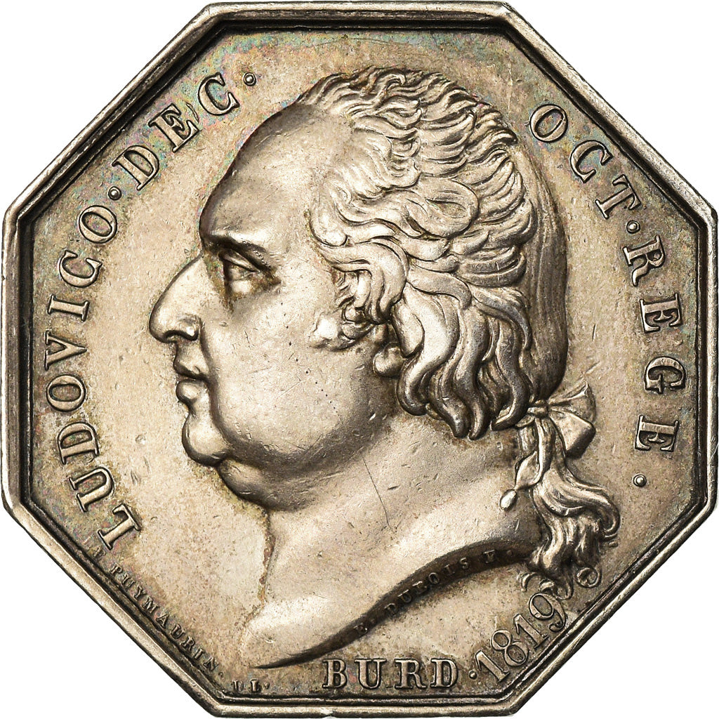 França, Token, Luís XVIII, Ponts et Chaussée, Compagnie du Pont de Bordeaux