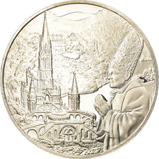 Vatican, Médaille, Premier Pélerinage de Jean-Paul II à Lourdes, 1983, FDC