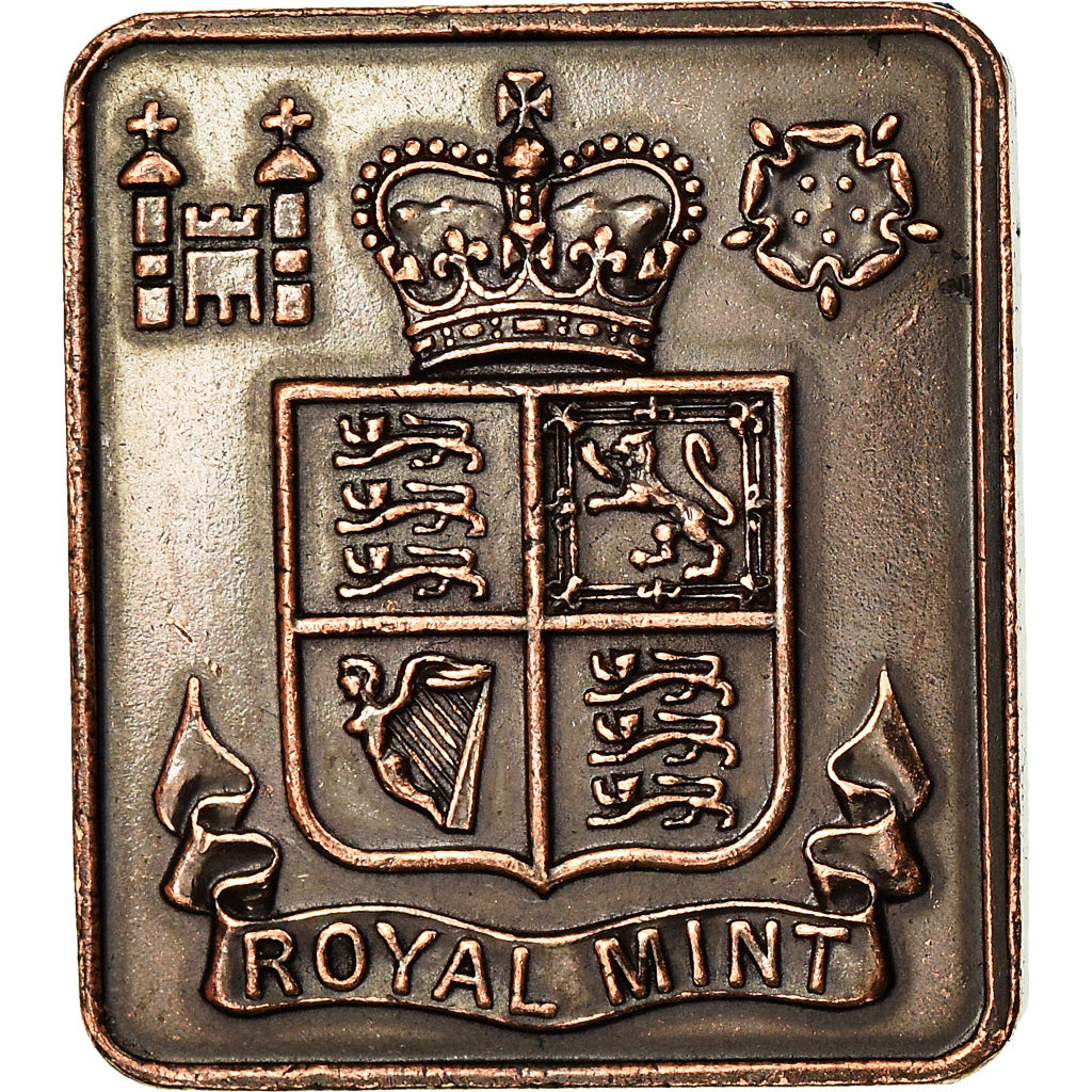 United Kingdom , Medal, Elizabeth R, Royal Mint, 1982, MS(65-70), Copper