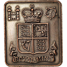 United Kingdom , Medal, Elizabeth R, Royal Mint, 1982, MS(65-70), Copper