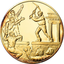 Germany, Medal, Chute du Mur de Berlin, Politics, Society, War, 1989, MS(64)