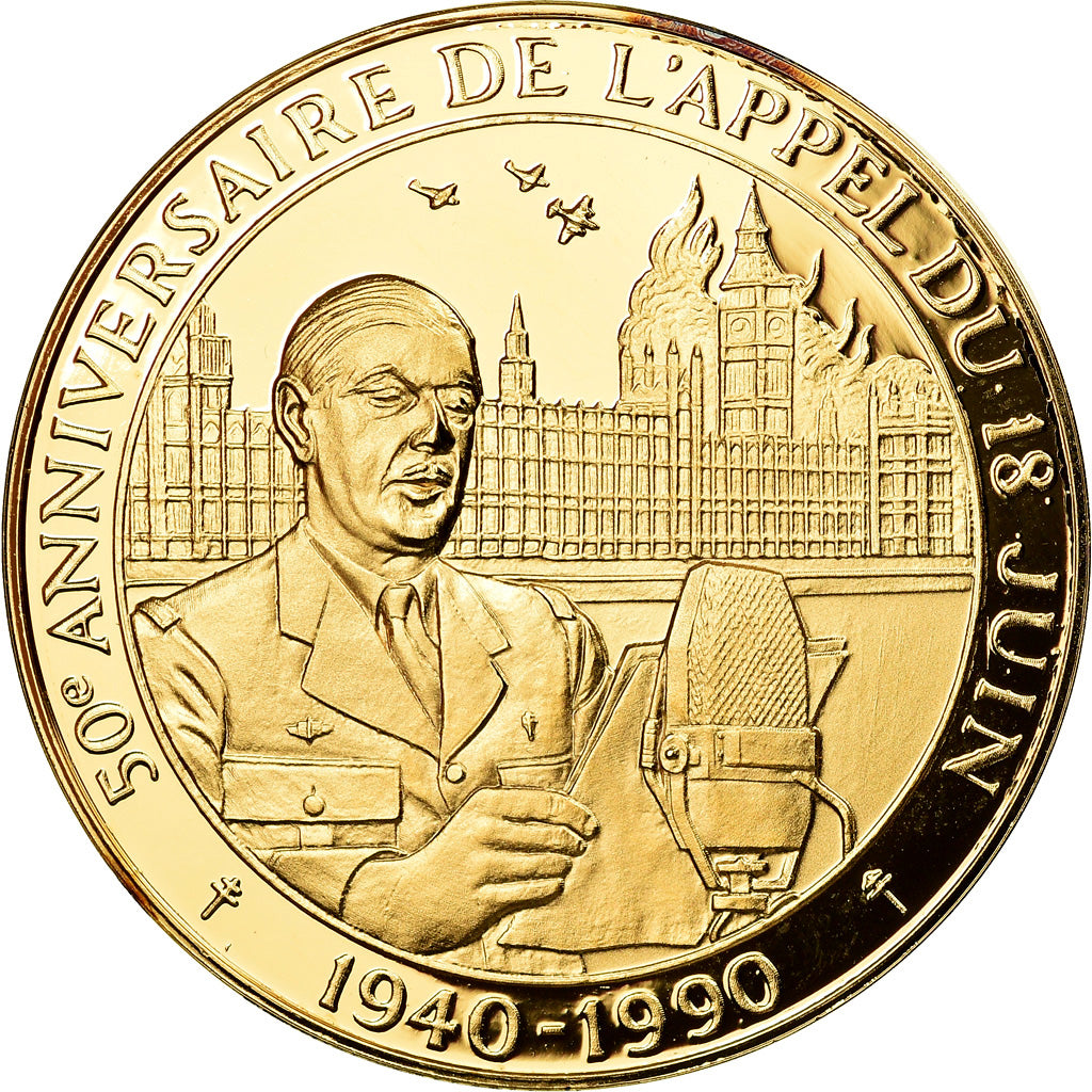 Frankreich, Medaille, 100ème Anniversaire de la Naissance de Charles de Gaulle