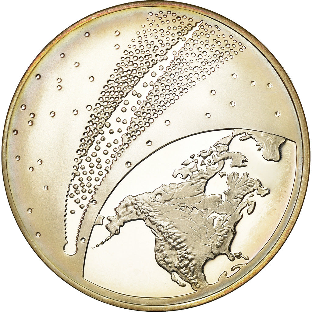 France, Médaille, La Comète de Halley, Sciences & Technologies, 1986, FDC