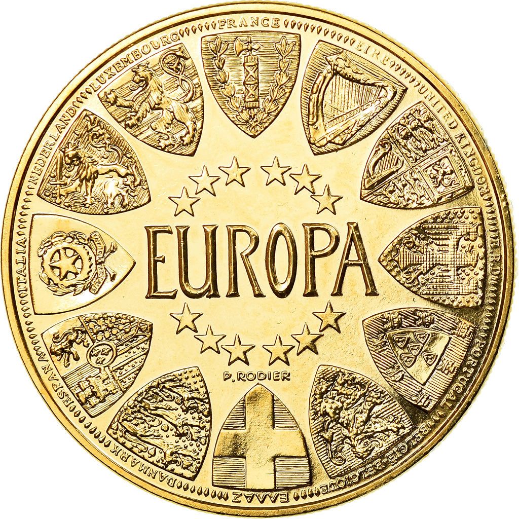 França, Medal, Europa, Le Louvre, Artes e Cultura, 1993, Jimenez, MS(65-70)