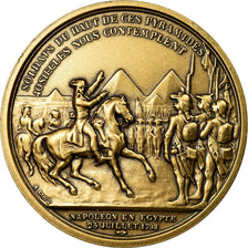 France, Medal, Napoléon Ier en Egypte, Denon, Restrike, MS(65-70), Bronze