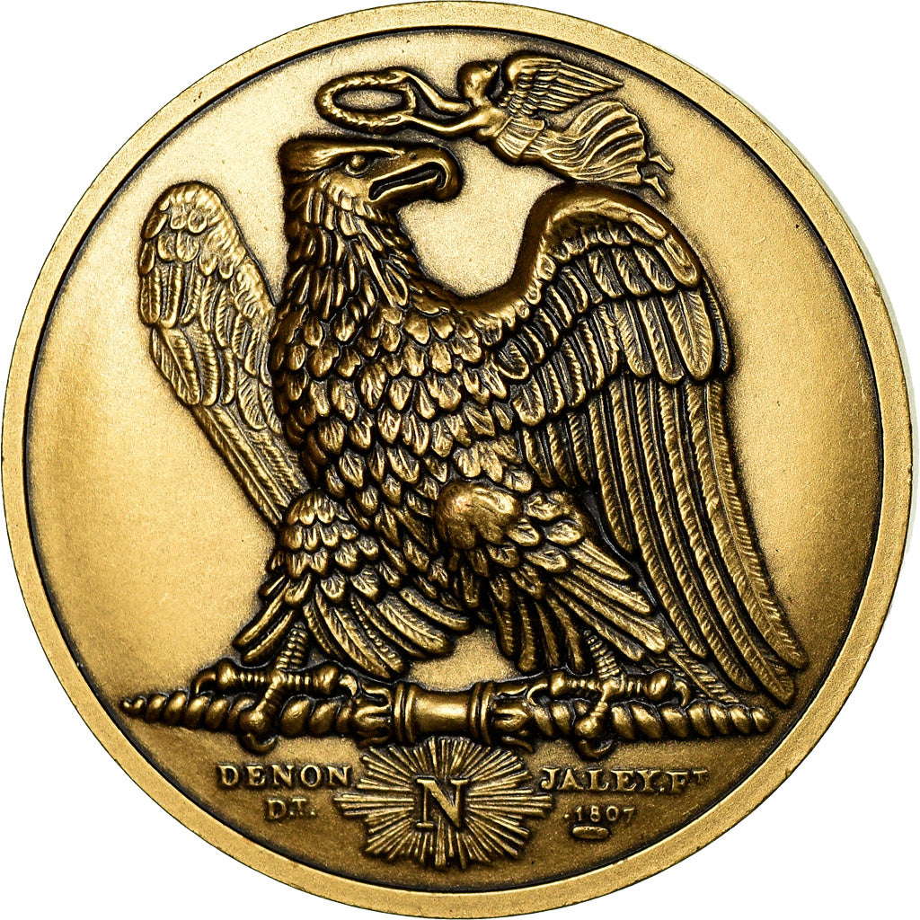 France, Medal, Napoléon Ier en Egypte, Denon, Restrike, MS(65-70), Bronze