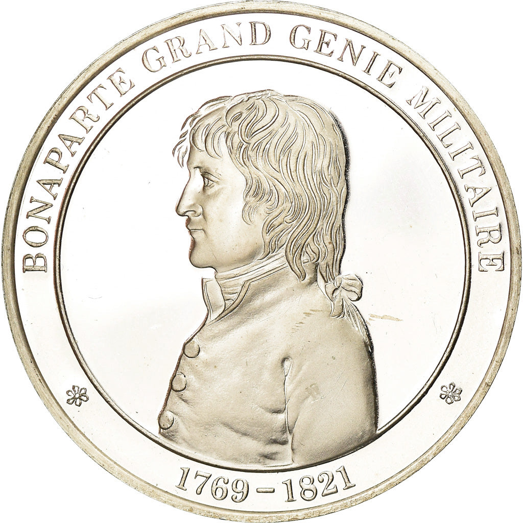 Frankreich, Medaille, Bonaparte grand génie militaire, History, UNZ, Silber