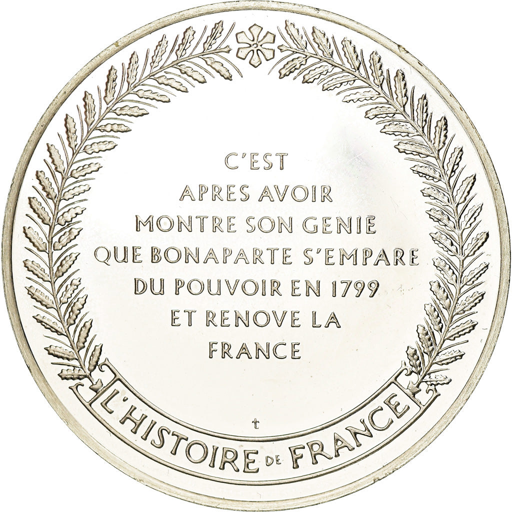 Frankreich, Medaille, Bonaparte grand génie militaire, History, UNZ, Silber