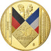 France, Médaille, 50 Ans du Traité de l'Elysée, De Gaulle-Adenauer, 2013