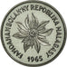 Moneda, Madagascar, Franc, 1965, Paris, FDC, Acero inoxidable